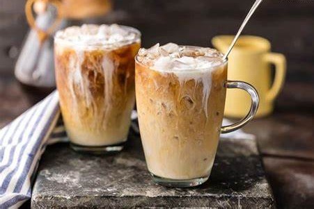 Vietnamese Coconut Ice Coffee