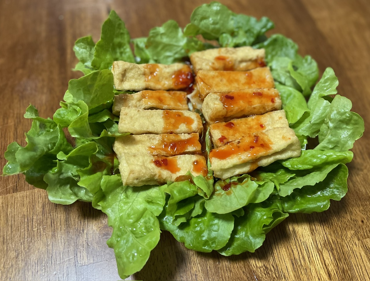 FRIED TOFU (10 PIECES)